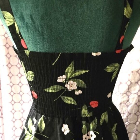 Maggie Tang Adorable Cherry Print Retro Swing Dress Small - Picture 9 of 11